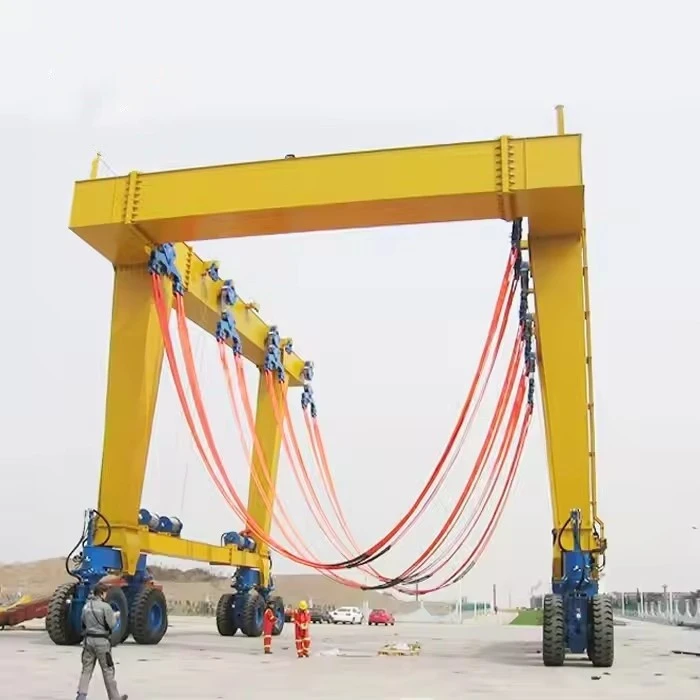Small Boat Lifting Gantry Crane