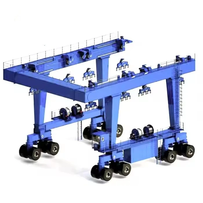 Small Boat Lifting Gantry Crane
