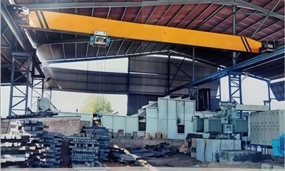 15ton enkele ram bovenkraan