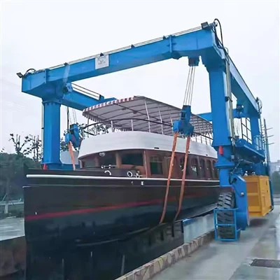Mobiele bootlift -portaalkraan